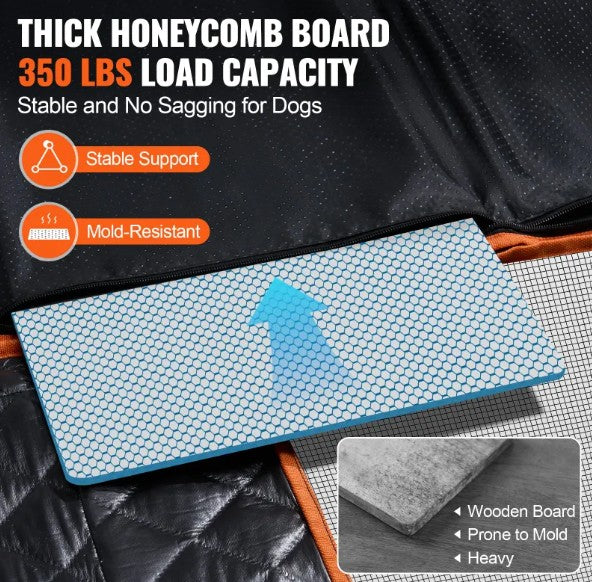 Waterproof Dog Car Seat Cover for Back Seat